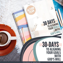 Load image into Gallery viewer, Aligning Your Goals With God&#39;s Will Scripture Study and Action Plan